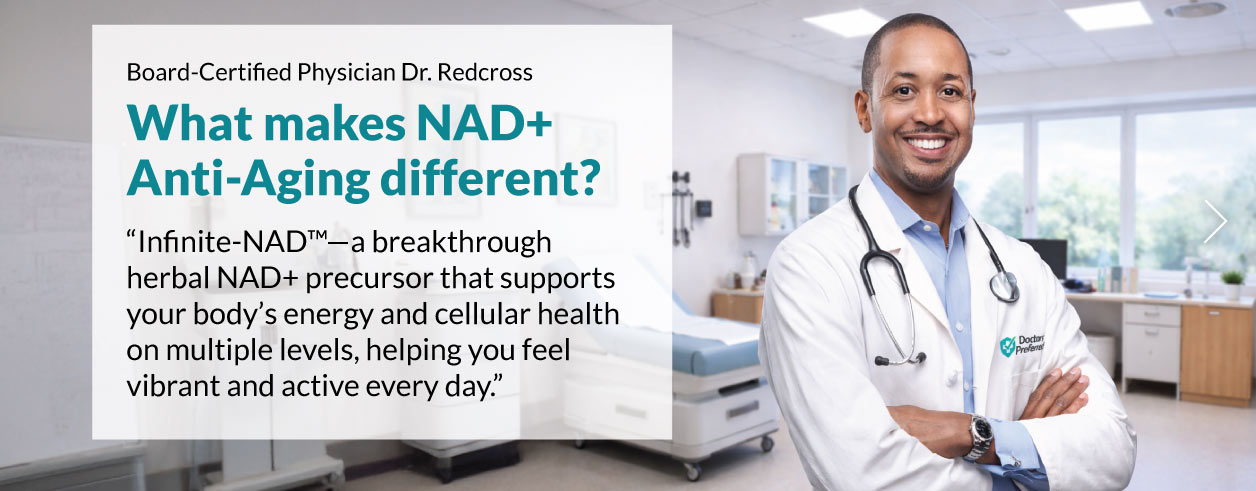 Infinite NAD a breakthrough herbal NAD+ precursor