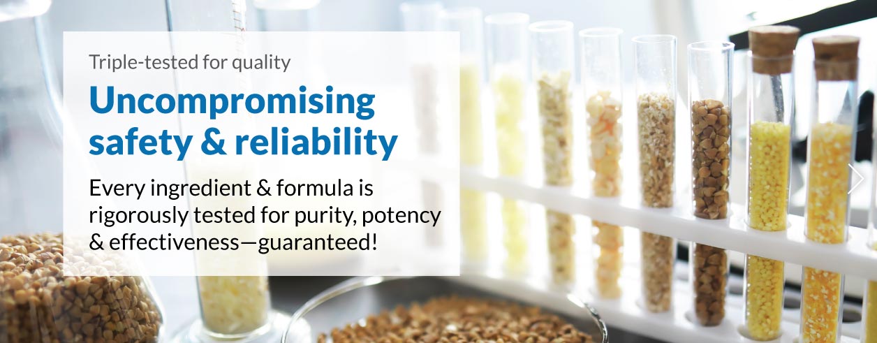 Uncompromising safety & reliability