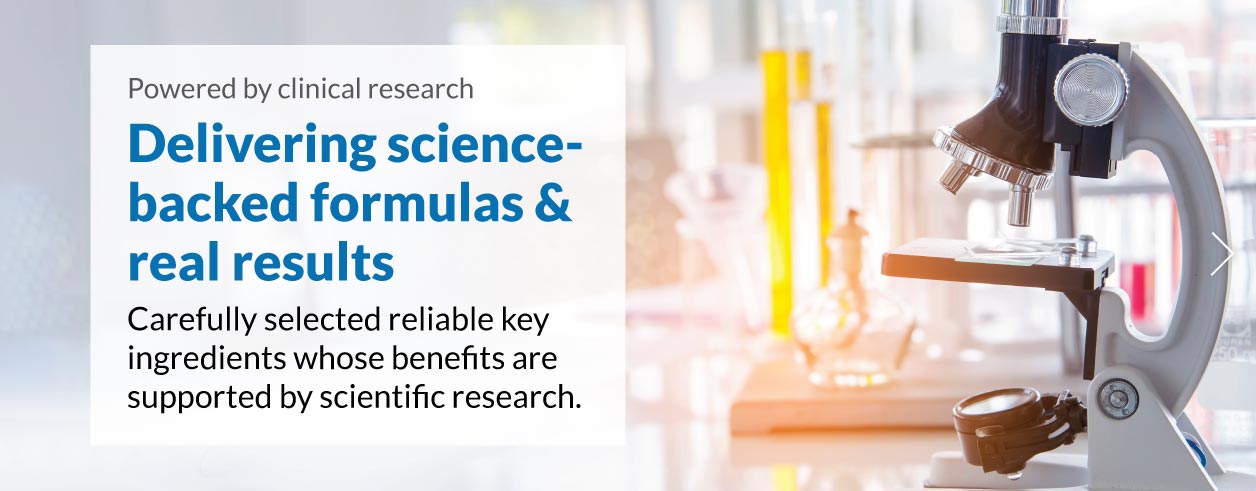 Delivering science-backed formulas & real results