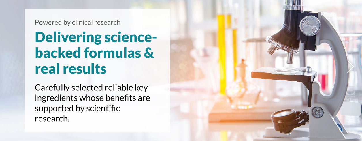 Delivering science-backed formulas & real results