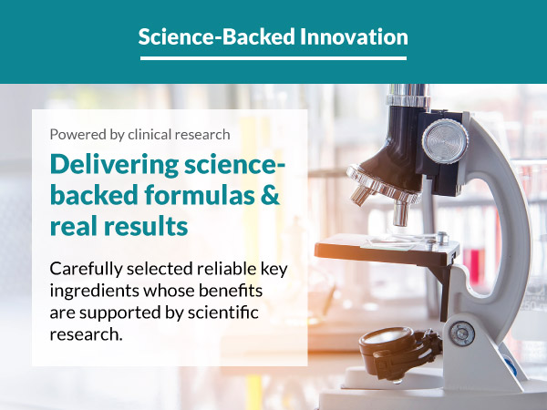 Delivering science-backed formulas & real results