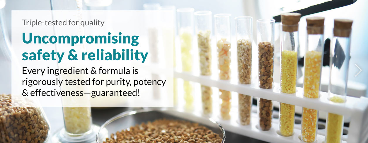 Uncompromising safety & reliability