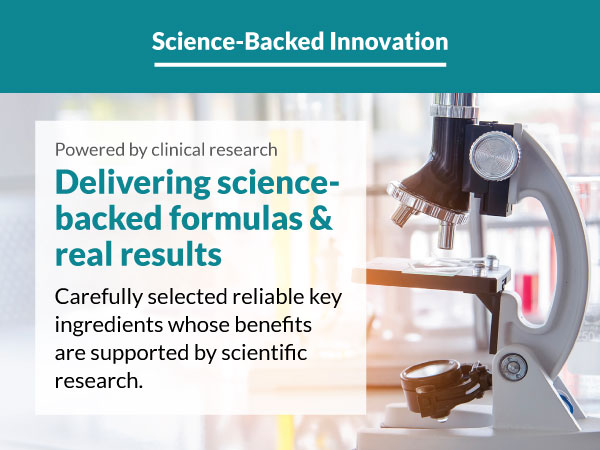 Delivering science-backed formulas & real results
