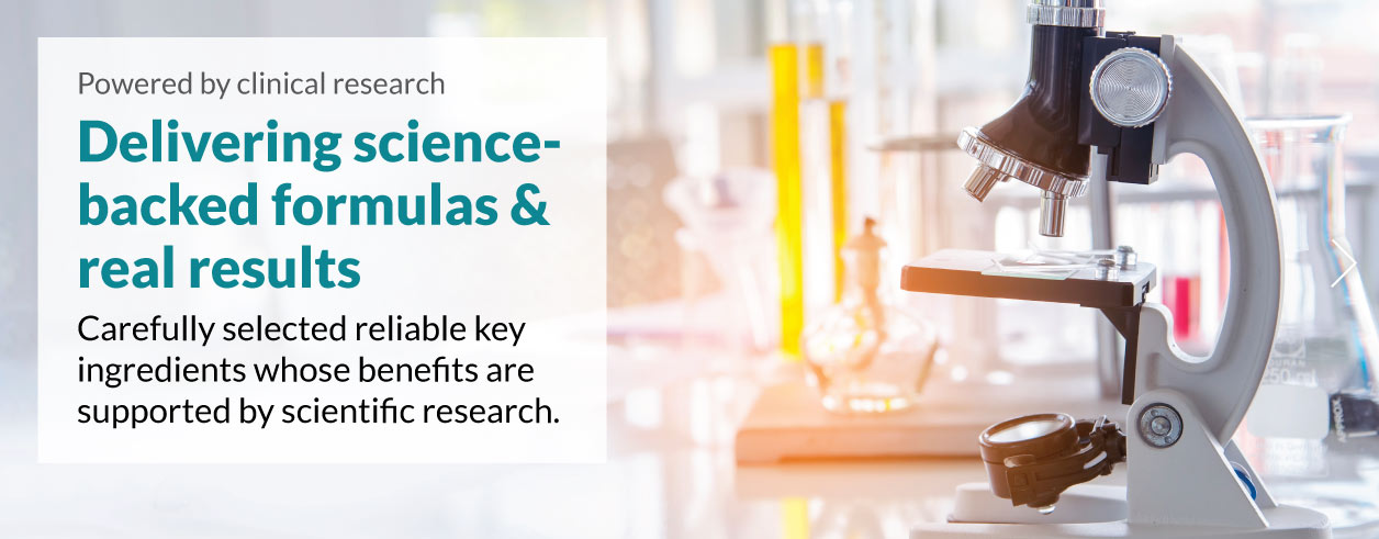 Delivering science-backed formulas & real results