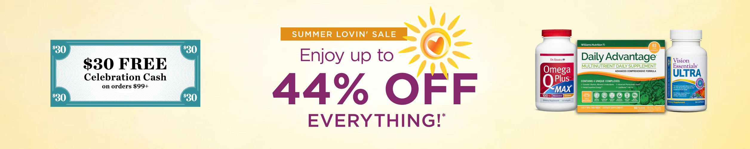 Summer Lovin' Sale Healthy Directions