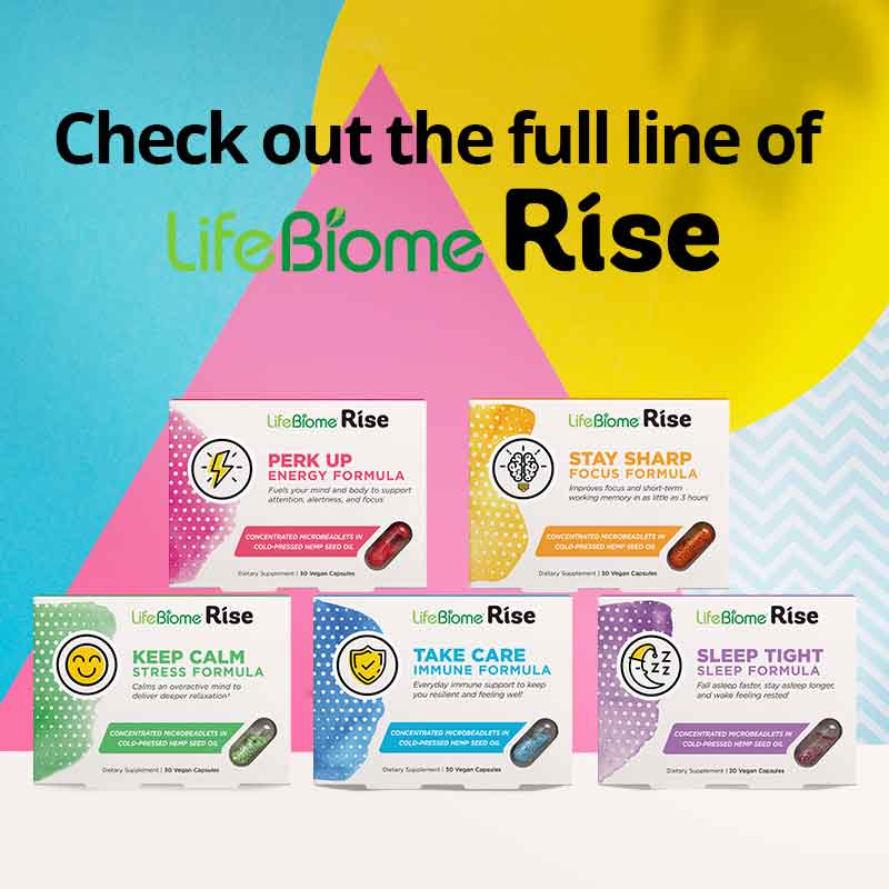 LifeBiome Rise family of products