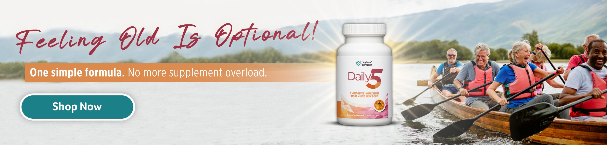 Daily5 - One simple formula. No more supplement overload.