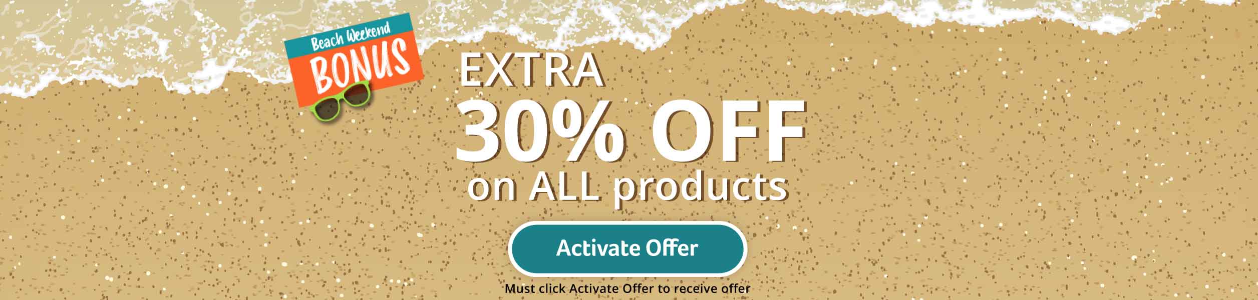 Extra 30% OFF