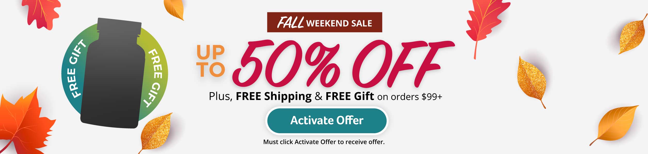 Click to Shop Our Fall Weekend Sale - Up to 50% Off SAVE up to 50%