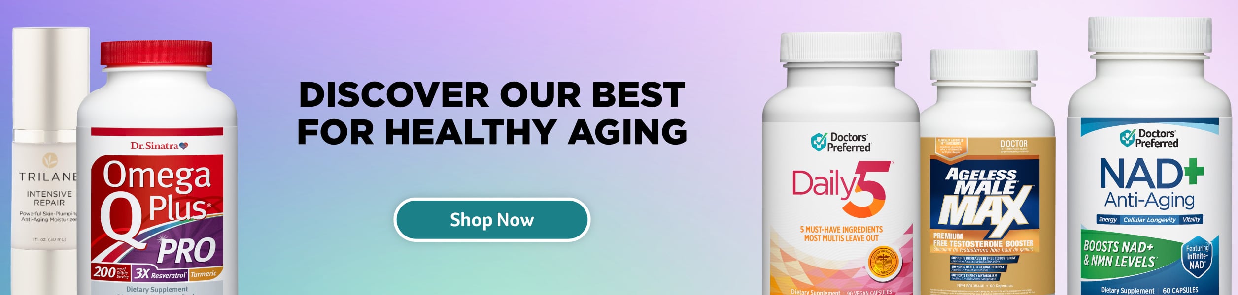 Click to Shop Our Healthy Aging Products Shop Our Products for Healthy Aging