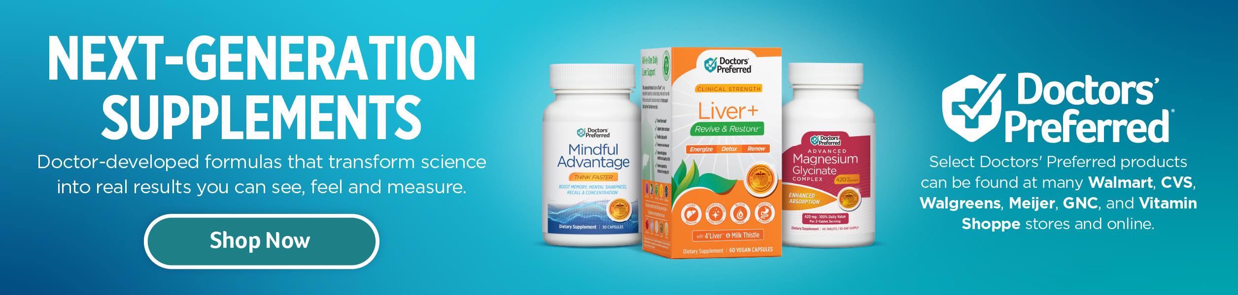 Shop Doctors Preferred Products Online Now