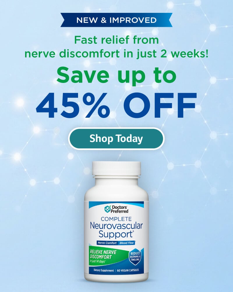 Complete Neurovascular Support - Save up to 45% on Fast Relief