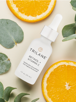 Bottle of Trilane Retinol + Vitamin C