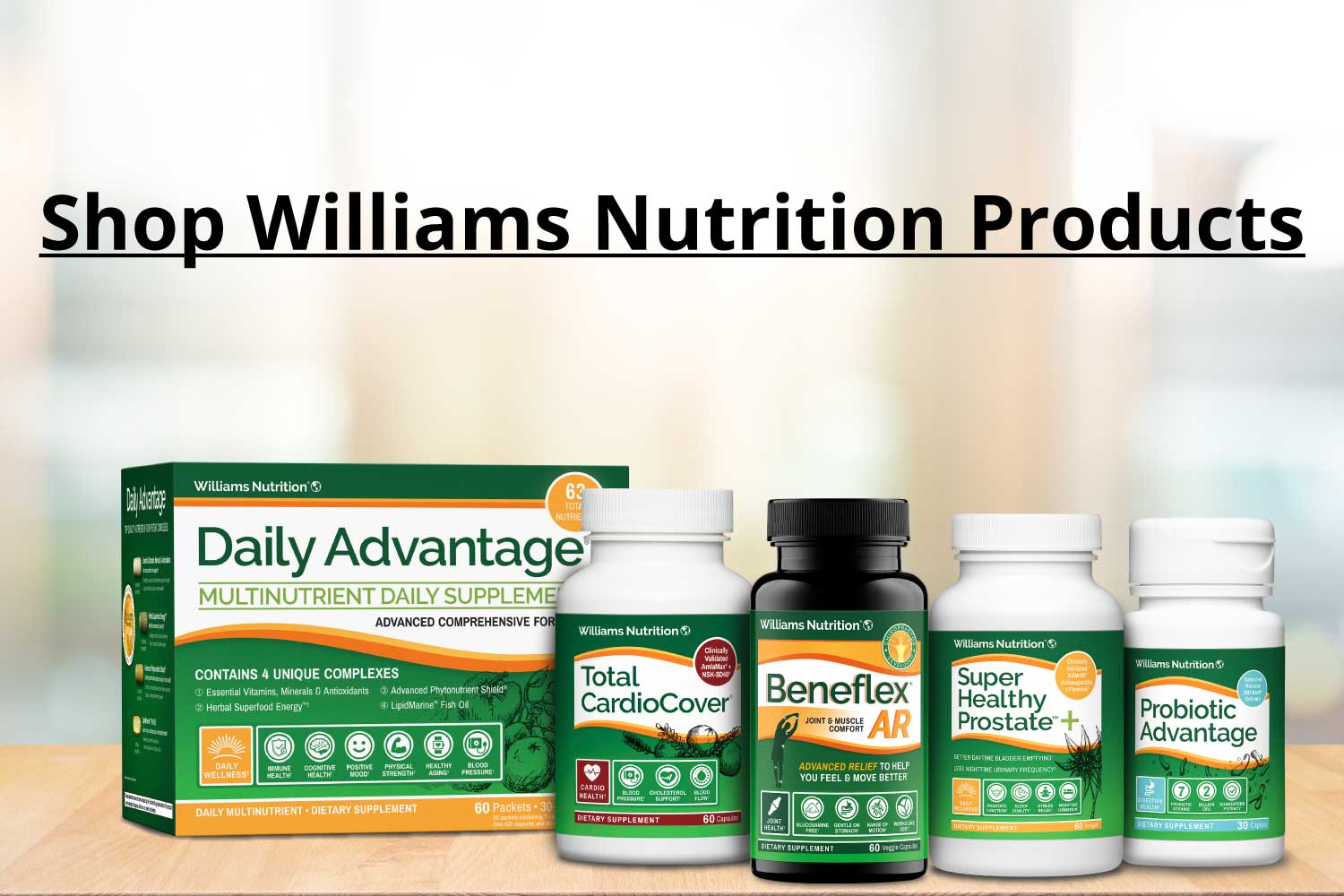 Shop Dr. Williams' Products