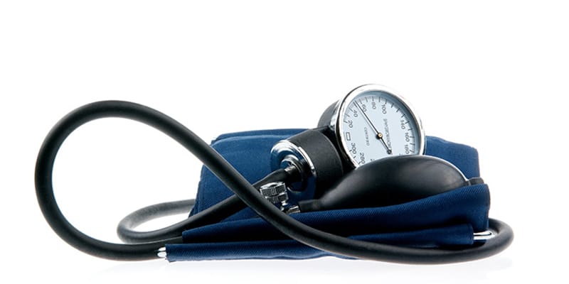 blood pressure cuff and monitor