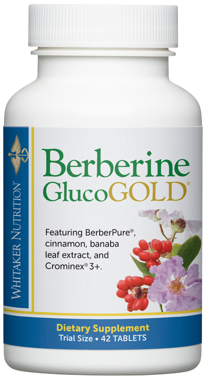 berberine glucogold bottle