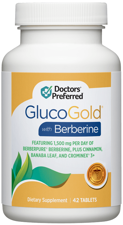 berberine glucogold plus bottle