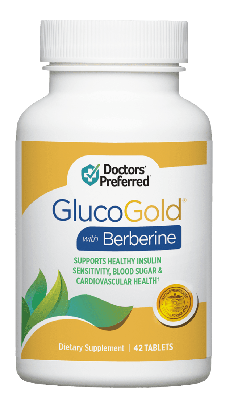 berberine glucogold plus bottle